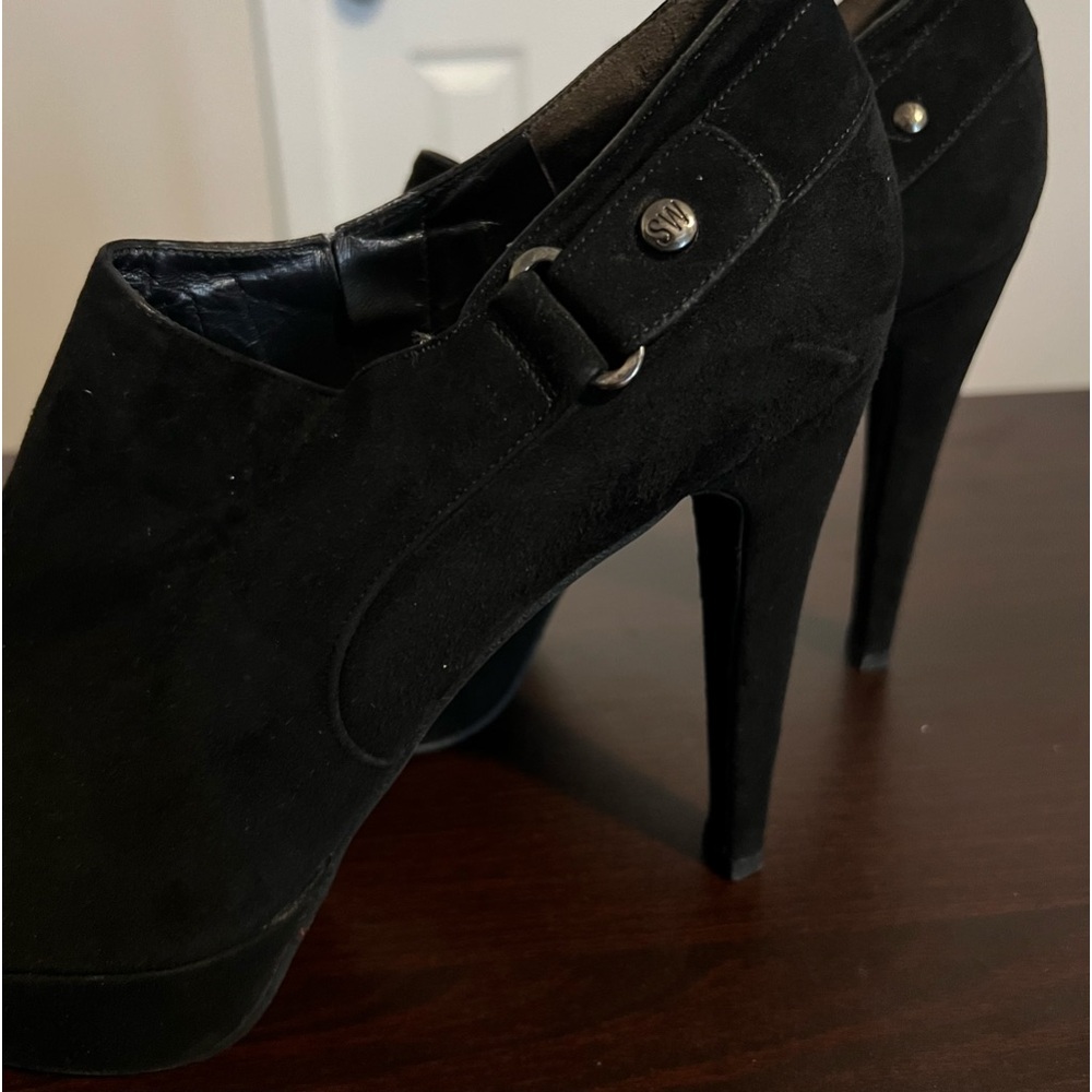 Stuart Weitzman Suede Booties